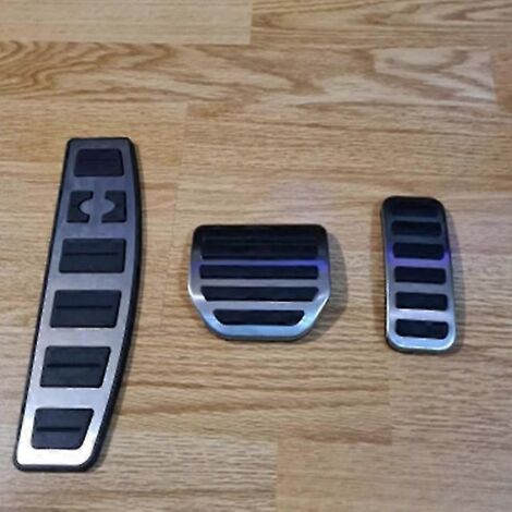 Pour Land Rover Range Rover Sport 2010-2013/Discovery 3/4 LR3 LR4 : pédales d'accélérateur et de frein avec revêtement antidérapant en acier inoxydable et repose-pieds. (1/5)