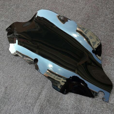 Pare-brise ondulé 8" pour moto Harley Touring Electra Street Glide FLHX FLHT 96-13 1996-2013-- (1/5)