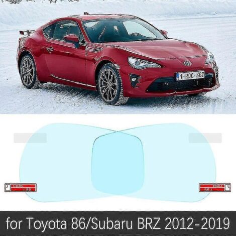 Film de protection pour rétroviseur intérieur Toyota 86 GT86 FT86 Scion FR-S Subaru BRZ - Protection intégrale anti-buée et imperméable - Accessoires inclus (1/5)