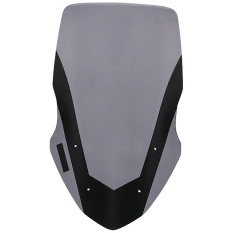 Déflecteur de vent avant de carénage de pare-brise pour moto Yamaha Nmax125, remplace les accessoires, transparent - gris (1/5)