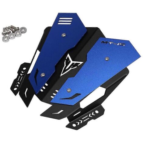 Accessoires moto : pare-brise sport, déflecteur de pare-brise pour Yamaha MT125 (2020-2021), MT15 (2018-2020) – Bleu (1/5)