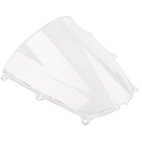 Pare-brise moto Honda CBR600RR F5 (2005-2006) - Double bulle, coupe-vent, en plastique ABS transparent (1/5)