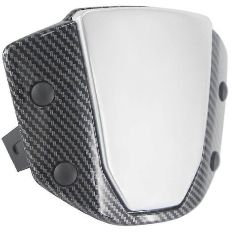 Pare-brise sport pour moto Honda CB1000R (2019-2022) - Déflecteur de vent avant avec support - Argent carbone (1/5)