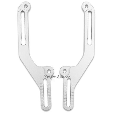 Support de réglage de pare-brise pour moto Honda NC750X (2021-2022) - Argent (1/5)
