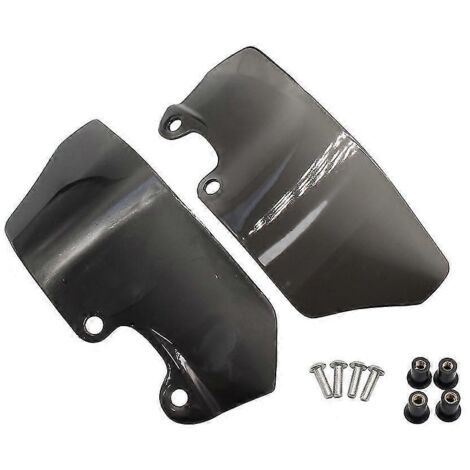 Déflecteur de pare-brise latéral pour BMW R1200GS Adventure (2004-2012) - Transparent - Accessoires moto - Gris (1/5)