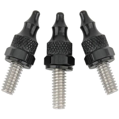 Cache-écrous de pare-brise pour Harley Road Glide (tous modèles) - Accessoires universels - NOIR (1/5)