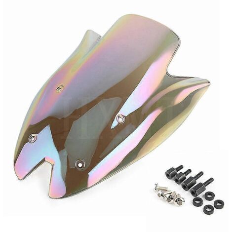 Pare-brise double bulle noir pour Kawasaki Ninja Z1000 2010-2013 (Z 1000) - Blanc iridium (1/5)