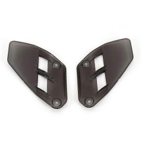 2018 - Kit de visière, déflecteur supérieur de pare-brise pour moto Honda CRF1000L Africa Twin Adventure Sports, déflecteur latéral avant - Marron foncé (1/5)