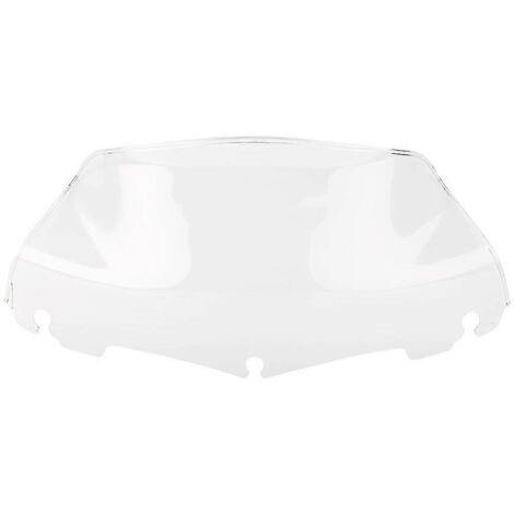Pare-brise ondulé de 2,97 m (9' 9 pouces) pour Harley Electra Glide Street Touring 2014-2016, ABS de haute qualité – Transparent (1/5)