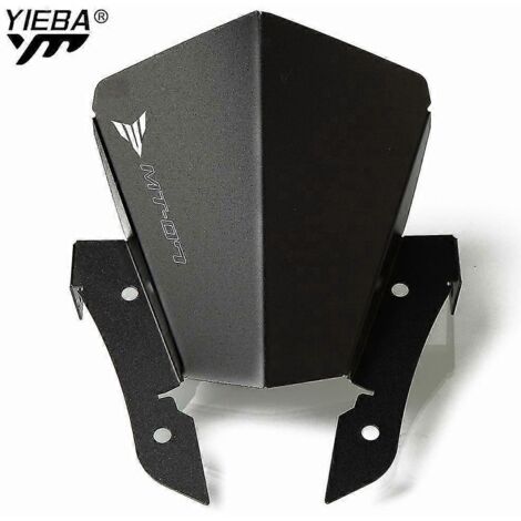 Pare-brise avant en aluminium pour moto Yamaha MT-07 FZ07 (2013-2017) - Logo MT-MT07 (1/5)