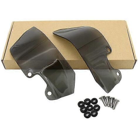 Déflecteur de vent latéral neuf pour pare-brise BMW R1200GS Adventure Adv 2004-2012 (2011, 2010, 2009, 2008, 2007, 2006, 2005) - Couleur : fumé (1/5)