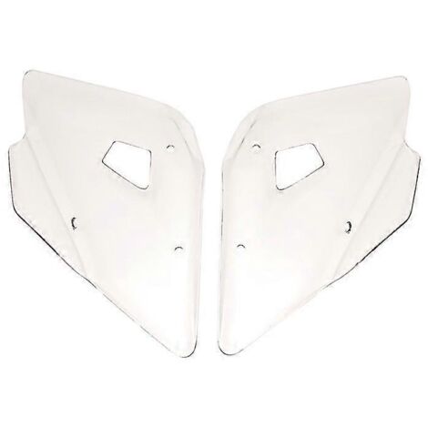 Pour BMW R1200GS, R1250GS LC, R1250GS Adv (2013-2019) : déflecteur de vent latéral supérieur transparent pour carénage, pare-brise et protège-mains. (1/5)
