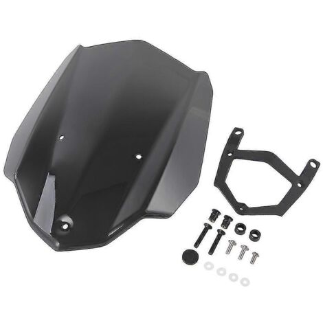 Pare-brise Sport Touring avec accessoires de fixation pour Yamaha MT-03 (2016-2019) - Teinte fumée (1/5)