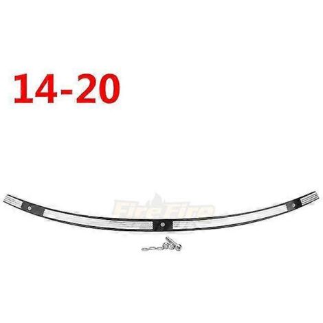 Enjoliveur de pare-brise noir/chrome usiné CNC pour moto Harley Touring Electra Glide Street Glide FLHX FLHTC CVO 96-13 14-20--D 14-20 (1/5)