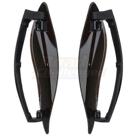 Déflecteur d'air latéral de pare-brise réglable pour moto Harley Electra Glide Tri Glide Street Glide 2014-2020 - Fumé (1/5)