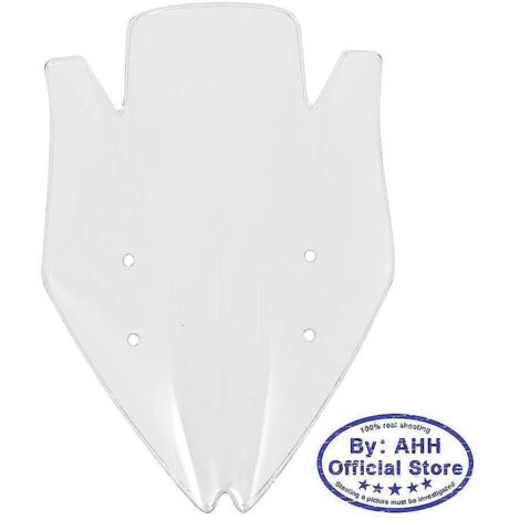 Déflecteur de vent et spoiler de pare-brise pour moto Kawasaki Z1000 2007-2009 - Transparent (1/5)