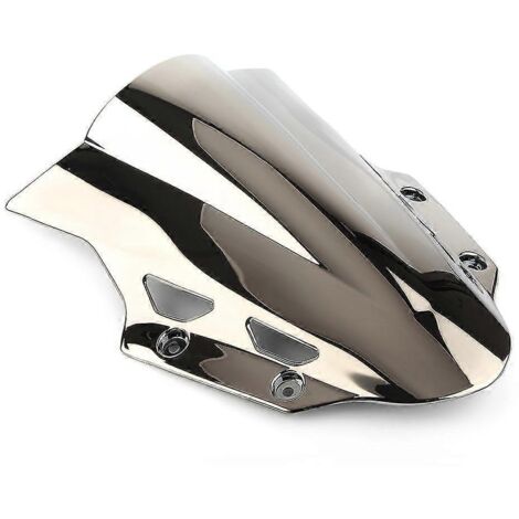 Pare-brise double bulle ABS pour moto Suzuki GSX250R 2017-2020 (argent) (1/5)