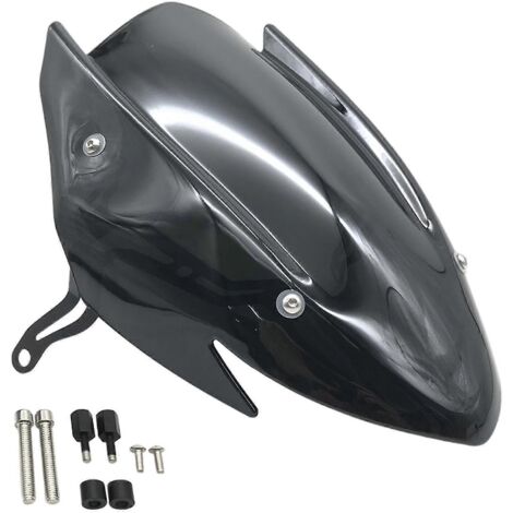 Pare-brise de moto, protection avant pour Suzuki GSX-S750 (2017-2021) - Noir