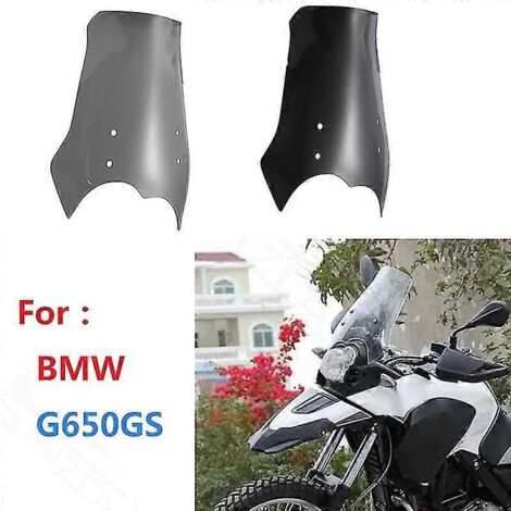 Pare-brise de moto transparent, déflecteur de vent avant pour BMW G650GS/G650GS (1/5)