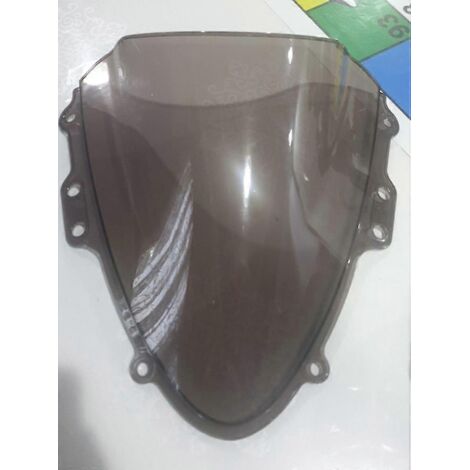 Déflecteurs de vent pour pare-brise de moto Suzuki GSX-R600/GSX-R750 (2004-2005) - Bleu transparent fumé (1/5)