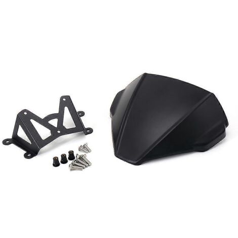 Accessoires moto pour Yamaha MT-09 SP FZ-09 MT09 FZ09 2021-2022 : pare-brise avant, déflecteur d'air, noir (1/5)