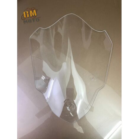 Déflecteur de pare-brise pour moto BMW S1000R (2014-2018) - Noir/Transparent (1/5)