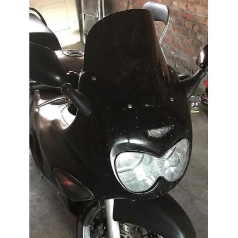 Déflecteurs de pare-brise neufs pour moto Suzuki Katana 600 750 GSX600F GSX750F (1998-2008) - Vis de fixation - Noir (1/4)