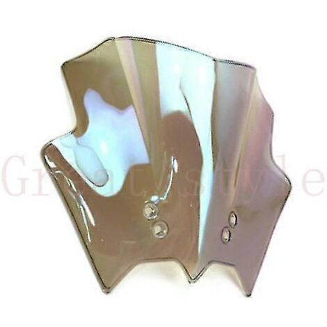 Déflecteurs de pare-brise et vis de fixation neufs pour KTM Duke 125, 200 et 390 (modèles 2012 à 2016) - irisé transparent (1/5)