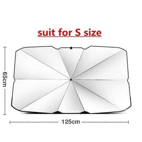 Pare-soleil de pare-brise avant pliable pour Hyundai Tucson, Creta, Eon, Equus, i10, 20, i40, Ioniq, IX25, IX55, Kona, Santa Fe. (1/5)