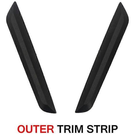 Baguette de pare-brise réglable avec support de levage pour BMW R1200GS, R1250GS et LC Adventure (2013-2021) - Baguette de finition extérieure (1/5)