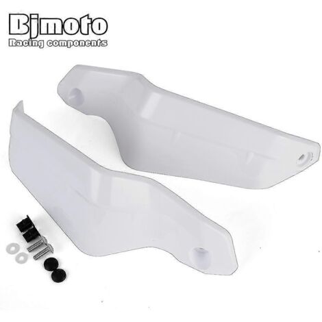 Protège-mains et écran de protection pour moto Honda X-ADV 750 (2021-2022), CRF1100L, Africa Twin et autres modèles Adventure Sports - Blanc
