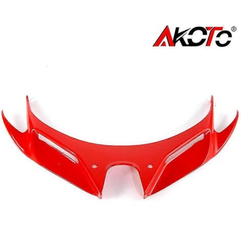 Ailerons aérodynamiques avant pour moto Kawasaki Ninja 250/400 (rouge) (1/5)