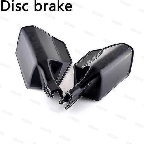 Protège-mains pour moto Yamaha YBR125, YB125, YB125Z, YBR XTZ 125, XTZ125, pare-brise, usage routier et tout-terrain, freins à disque, noir (1/5)