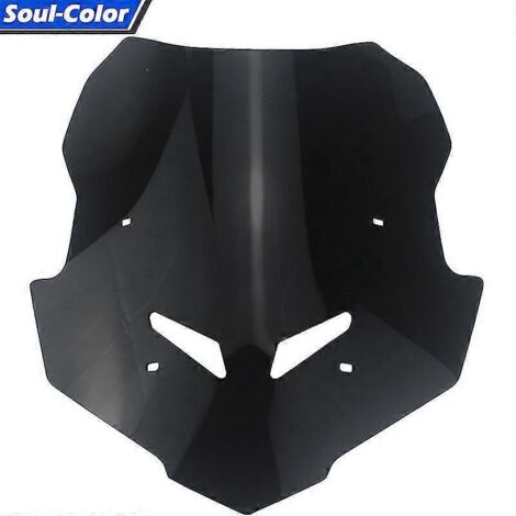 Déflecteur de vent pour pare-brise de moto Yamaha MT-09 Tracer 9 GT-9 2021 (noir) (1/5)