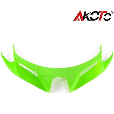 Ailerons aérodynamiques avant pour moto Kawasaki Ninja 250/400 (vert) (1/5)