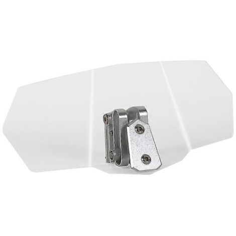 Déflecteur de vent réglable pour pare-brise de moto, extension de pare-brise, autocollants universels pour BMW, Honda, Yamaha, Suzuki, Ducati - Transparent (1/5)