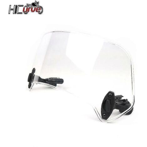 Pour Loncin Voge 500 Ds 300rr 180rr 300ds 500ds 650ds : Déflecteur de vent réglable et verrouillable, grand format transparent (1/5)