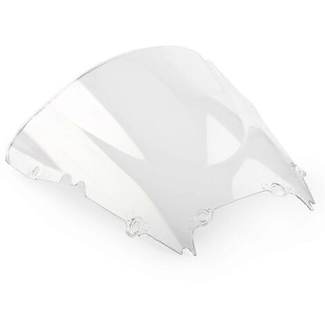 Pare-brise double bulle transparent pour moto Yamaha YZF-R6 600 (1998-2002) - Protection coupe-vent en ABS (1/5)