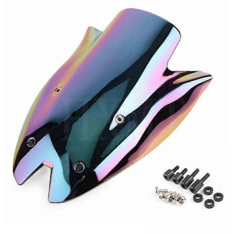 Pare-brise double bulle noir pour Kawasaki Ninja Z1000 2010-2013 (Z 1000) - iridium (1/5)