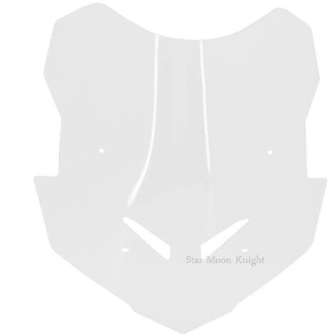 Accessoires moto : pare-brise, déflecteur, protection, compatible avec Yamaha Tracer9 GT 2021-2022 – Transparent (1/5)