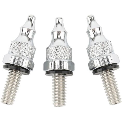 Cache-écrous de pare-brise pour Harley Road Glide (tous modèles) - Accessoires universels chromés (1/5)