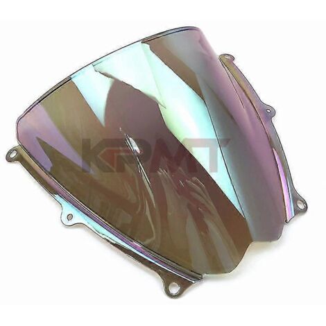 Déflecteurs de vent en verre pour pare-brise de moto Suzuki GSX-R1000 K7/K8 (2007-2008) - Transparent irisé (1/5)