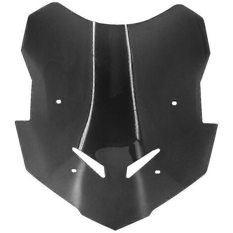 Déflecteur de vent pour pare-brise de moto Yamaha Tracer9 GT Tracer 2021 - Accessoires de pare-brise - Gris fumé (1/5)
