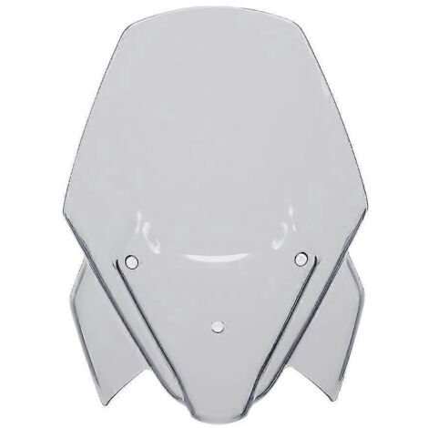 Pare-brise de moto BMW F900R (2020-2021) - Déflecteurs de vent noirs et gris transparents (1/5)