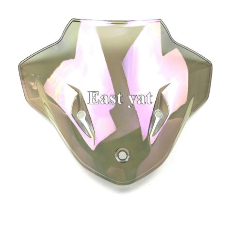 Déflecteur de pare-brise pour moto BMW S1000R (2014-2017) - Noir/Transparent (1/5)