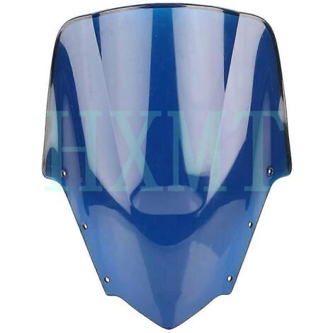 Pare-brise noir pour moto Yamaha Fazer FZ1S FZS 1000S (2006-2013) - Bleu