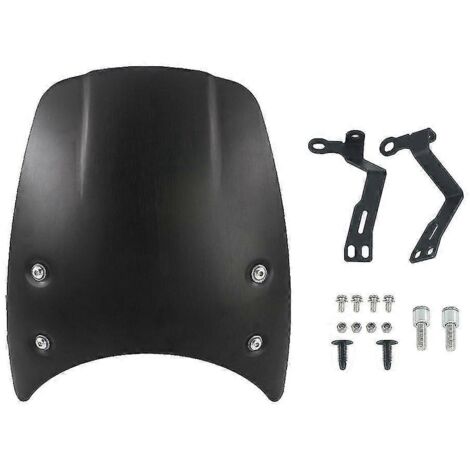 Pare-brise, déflecteur de phare et protection pour BMW R Nine TR Ninet R9t Rnine T Racer Pure 2014-2022 - Noir