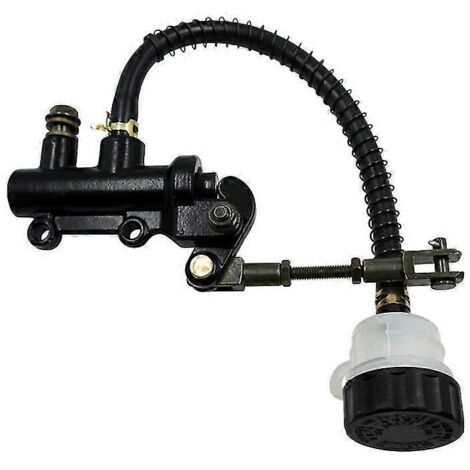 Pompe de frein arrière de moto, maître-cylindre hydraulique à pied, accessoires de réparation pour motos Suzuki, Kawasaki, Honda, universel. (1/4)