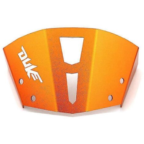 Pare-brise moto en aluminium CNC pour KTM Duke 125/200 (toutes années) et Duke 390 (2013-2016) - Écran de protection motocross