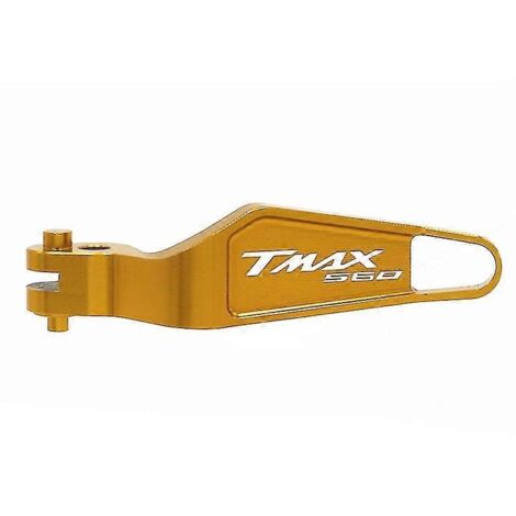 Levier de frein à main de stationnement en aluminium usiné CNC pour moto Yamaha T-Max 560, T-Max 530, T-Max 560 Tech Max et T-Max 530 - TMAX560 Or (1/5)